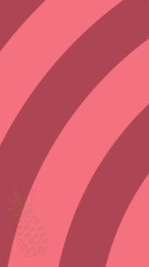 Pembe çizgili arka planda tekrarlanan ananas animasyonu. doğa, desen, renk ve hareket konsepti dijital olarak oluşturulmuş video.