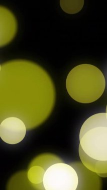 Siyah arka planda yanıp sönen noel ışıklarının animasyonu. Noel, şenlik, kutlama ve gelenek konsepti dijital olarak oluşturuldu.