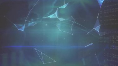 Parlayan düğümler sürükleniyor, yüzler kablo çerçevesinde birleşiyor ve veri alışverişini gösteriyor. Siber, geleceksel, soyut, teknoloji, dijital, ağ, yenilik