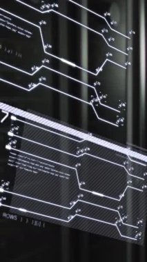 Teknoloji, veri işleme ve bilgisayar endüstrisi sürekli değişiyor ve gelişiyor. Küresel iş bağlantıları ve dijital arayüz konseptini dijital olarak oluşturur.