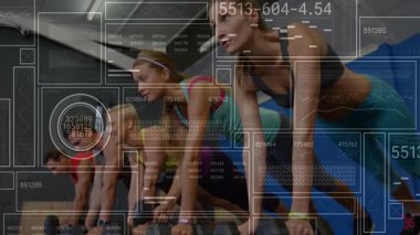 Beş egzersiz grubu egzersiz yapacak ve canlı veri ile sırayla sırayla sırayla sıralanacaklar. Fitness, takım çalışması, dijital, güç, yenilik, motivasyon, eğitim