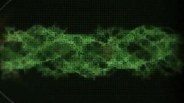 Mavi çubuk ortaya çıktıktan sonra arıza çubuklarıyla bağlantıyı genişlettikten sonra, yıldız patlaması yukarı doğru yayıldı. Dijital, fütüristik, yüksek teknoloji, soyut, siber, canlı, yenilikçi