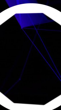 Dikensiz döngü üzerinde açılan ve kapanan çoklu beyaz daire açıklığının animasyonu. renk, tekrarlama ve hareket konsepti dijital olarak oluşturulmuş video.