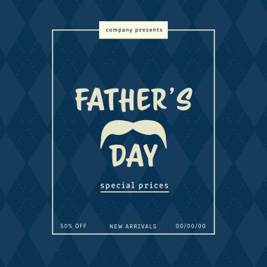 Babalar Günü metnini tebrik kartında kapat