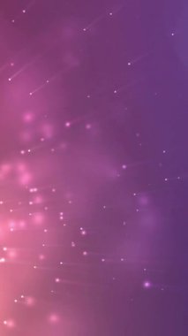 Koyu arkaplanda hareket eden parlak ışık lekelerinin canlandırması. Renk, şekil, ışık ve hareket konsepti dijital olarak oluşturulmuş video.