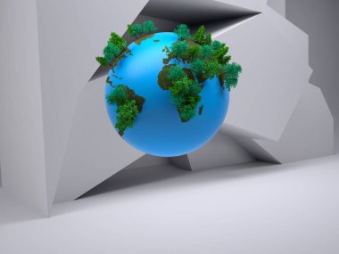 arka plan üzerinde dünya