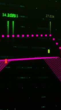 Siyah arkaplanda simgeler ve dijital insan animasyonu. Küresel internet güvenliği dijital arayüz teknolojisi ve dijital olarak oluşturulan ağ konsepti.