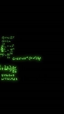 Animation of mathematical formulae and scientific data processing over black background. Global science, computing and data processing concept digitally generated video.