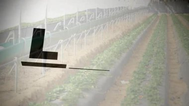 Sera manzaralı sabit çizgi, LEARN binasının kayarak büyümek için kurşuna dönüşmesini anlatan harfler çiziyor. Bahçecilik, tarım, sürdürülebilirlik, yenilik, büyüme, eğitim, çevre