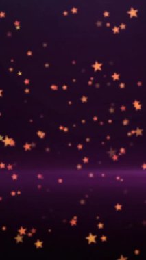 Siyah zemin üzerinde hareket eden parlak ışık lekelerinin canlandırması. Renk, şekil, ışık ve hareket konsepti dijital olarak oluşturulmuş video.