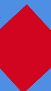 Mavi arka planda Amerikan bayrağı olan yıldızların animasyonu. Vatanseverlik ve kutlama konsepti dijital olarak oluşturulmuş video.