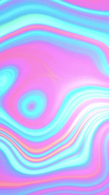 Animation of shapes and moving colourful liquid background. Abstract background and pattern concept digitally generated video.