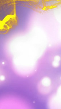 Renkli arka planda hareket eden ışıklar ve dalgaların animasyonu. renk, hareket ve enerji arkaplan kavramı, dijital olarak oluşturulmuş video.