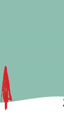 Hediyelerin animasyonu, Noel 'de köknar ağaçlarıyla mavi arka plana düşüyor. Noel, kış, gelenek ve kutlama konsepti dijital olarak oluşturulmuş video.