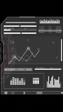 Şeffaf arkaplan üzerinde dünyanın animasyonu. Küresel tıp teknolojisi ve dijital arayüz konsepti dijital olarak oluşturulmuş görüntü.