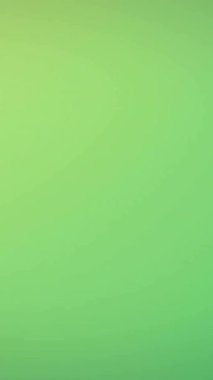 Yeşil arka planda hareket eden yeşil dalga deseni animasyonu. Renk, desen, şekil ve hareket kavramı dijital olarak oluşturulmuş video.