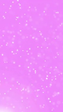 Pembe arka planda ışık noktaları ve DNA iplikçiklerinin canlandırılması. Soyut arkaplan ve bilim konsepti dijital olarak oluşturulmuş video.