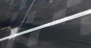 Veri örtüsünü gösteren solmuş dikdörtgenler, çoklu çizgi çizimi ve kod gösterme eğilimleriyle yükselen çubuklar. Soyut, analitik, dijital, teknolojik, gelecekçilik, veri güdümlü, grafikler