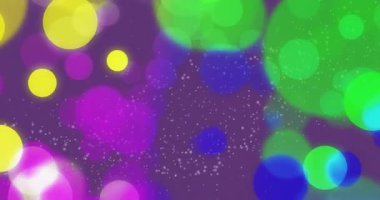 Mor benekli alanda daireler çizerek sürükleniyor ve noktalı DNA sarmalını başlatıyor. Soyut, hareketli, dijital, geleceksel, canlı, bilim, yenilik