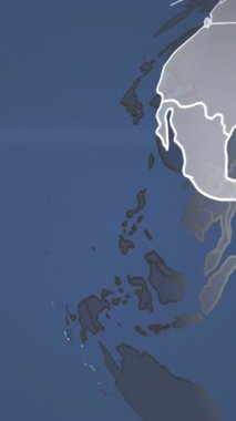 Dünya üzerindeki ışık izlerinin bileşimi. Genel Küresel.