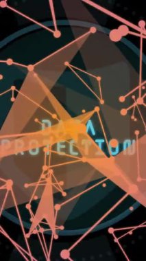 Kapsam taraması ve veri işleme animasyonu. Küresel finans, iş, bağlantılar, hesaplama ve veri işleme kavramı dijital olarak oluşturulmuş video.