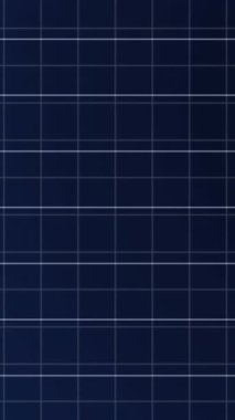 Simgeler ve veri işleme ile dijital arayüzün animasyonu. Dijital olarak oluşturulan küresel bilgisayar ağı teknolojisi kavramı.