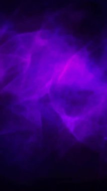 Kusursuz döngü üzerinde hareket eden parlayan ışık izlerinin animasyonu. Şekil, şekil, renk ve hareket konsepti dijital olarak oluşturulmuş video.