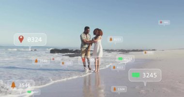 Sörf yapmaya başlayan bir çift kıyı şeridinde sürüklenen teknoloji simgeleri çarpışmayı gösteriyor. Romantizm, bağlantı, dinginlik, mutluluk, eğlence, manzara, yaşam tarzı