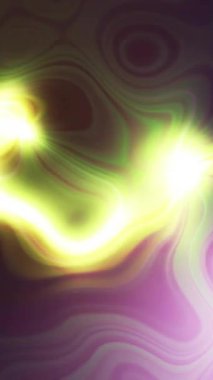 Siyah arkaplanda sıvı şekillerin canlandırılması. Şekiller, renkler, desen ve arkaplan konsepti dijital olarak oluşturulmuş video.