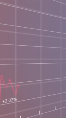 Siyah arkaplan üzerinde veri işleme animasyonu. küresel iş ve dijital arayüz kavramı dijital olarak oluşturulmuş video.