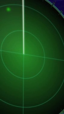 Şekiller üzerinde hareket eden tarayıcının animasyonu. Küresel iş ve dijital arayüz kavramı dijital olarak oluşturulmuş video.