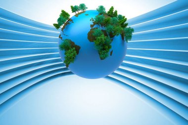 arka plan üzerinde dünya