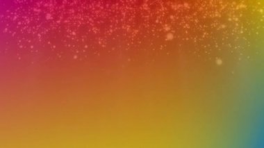 Başlangıçta, parlak parçacıklar sakin arkaplan için aşağıya doğru sürüklenirken mor rengini cyan rengine kaydır. Soyut, dijital, enerjik, sakin, dalgın, fütürist, minimalist