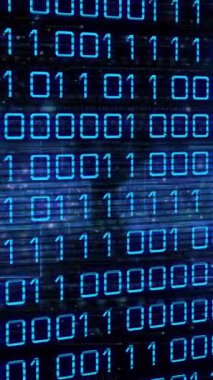 Animation of data processing over screens. Global business and digital interface concept digitally generated video.