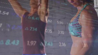 Antrenman partnerleri üstten baskı uygulamaya başlayıp veri izleme süreciyle kıvrımlara geçiyorlar. Güç, eğitim, teknoloji, fitness, esneklik, aktivite, modern