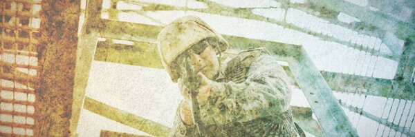 Military training in the camp