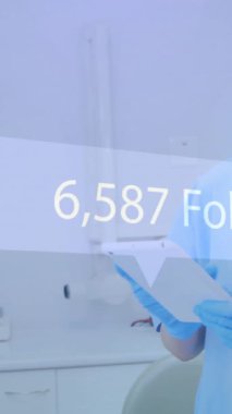 287,453 takipçili tablet kullanan tıp uzmanı animasyonu sonlandırdı. Sağlık, teknoloji, dijital, sosyal medya, yenilik, takipçi sayısı