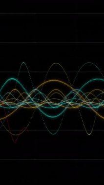 Dijital insan üzerinde veri işleme animasyonu. Dijital olarak oluşturulan küresel iletişim ve veri teknolojisi kavramı.