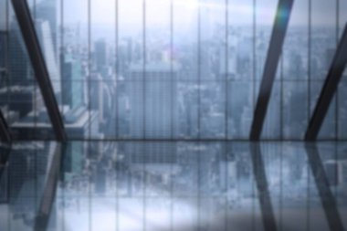 Şehirdeki metal ızgaranın bilgisayar grafiksel görüntüsü