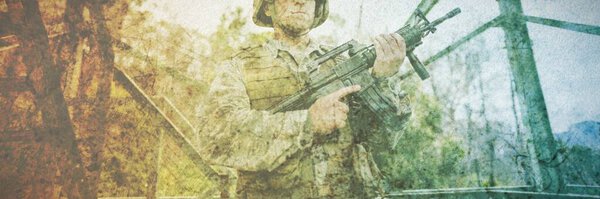 Military training in the camp