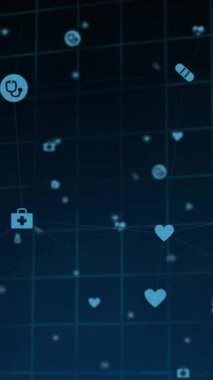 Fütürist dijital arayüzde devre desenleriyle parlayan mavi dairesel elementler. Teknoloji, yenilik, siber, elektronik, tasarım