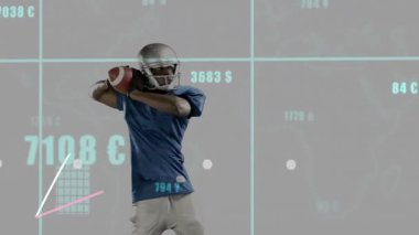 Rakamsal olarak top tutucu futbolculara yol gösteriyor. Spor analitik çizelgeleri gibi pas atıyorlar. Spor, atlet, analitik, veri, görselleştirme, rekabet, performans