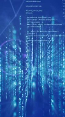 Animation of data processing online security padlock and circuit board. Global connections digital interface and digital interface concept digitally generated video.