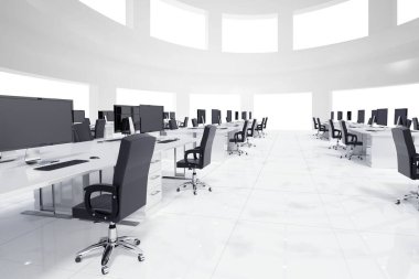 Siyah bilgisayarlarla açık alan