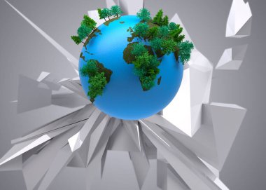 arka plan üzerinde dünya