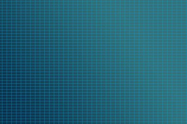 Aydınlatılmış mavi ızgaranın dijital olarak oluşturulmuş görüntüsü