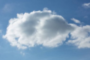 Gökteki Bulutların Düşük Açı Görünümü