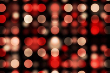 Digitally generated Colourful circles on black background