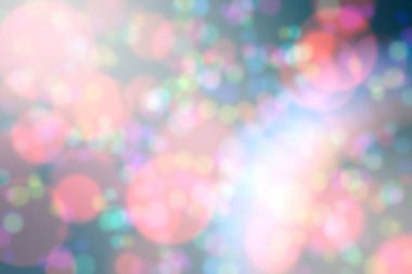 Soyut bokeh görünümü düz tasarım içinde çok renkli pastel küreler sergiliyor. Göksel, canlı, rüya gibi, dijital, çağdaş, sanatsal, arka plan