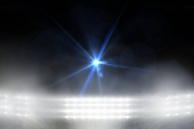 Parlak mavi-beyaz spot ışıkları, sis, projektör ışıkları ve fotokopi alanı ile oluşturulan 3 boyutlu aydınlatmalar yaratıyor. Sahne aydınlatma, atmosfer bulanıklığı, sinema, gösteri, konser, dramatik, görsel efektler